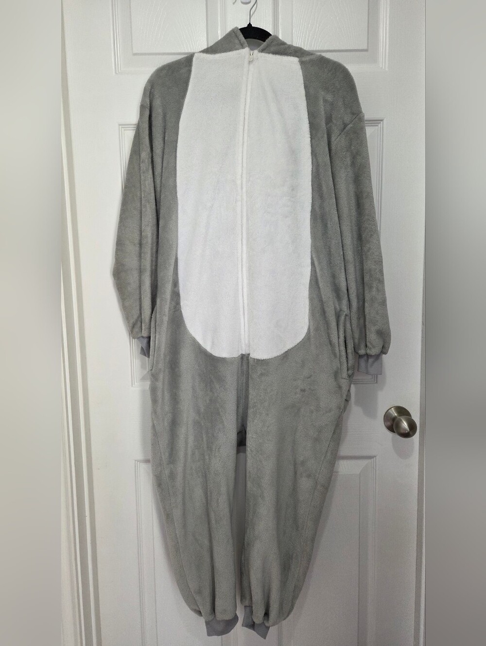 Adult Unisex Bunny Onesie Costume for Halloween Animal Cosplay size Small - Picture 2 of 12
